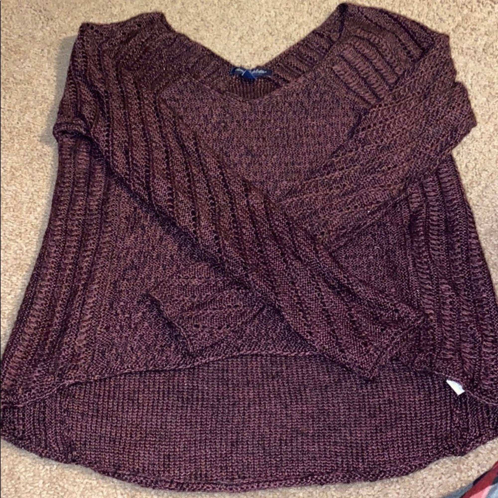 American Eagle crop sweater